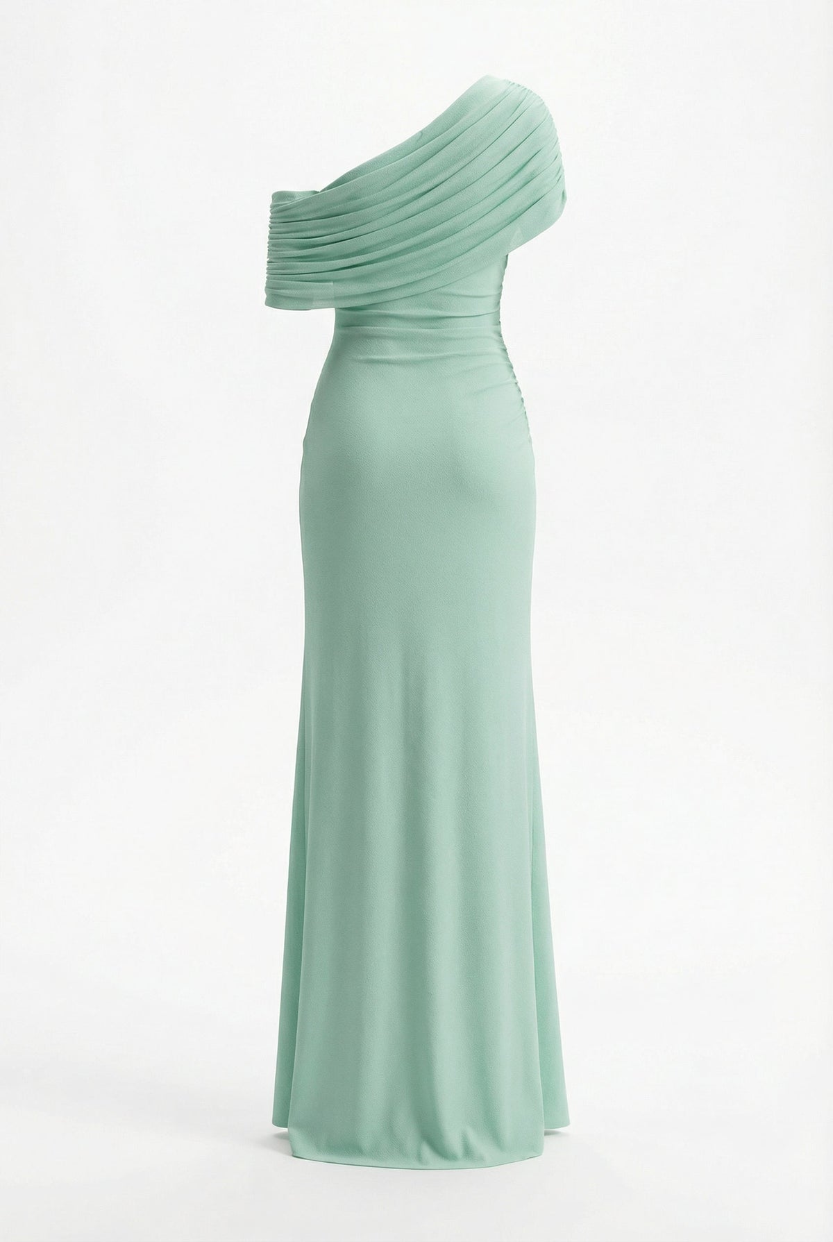 Melanie | Women’s Off-Shoulder Draped Maxi Prom Wedding Guest Dress