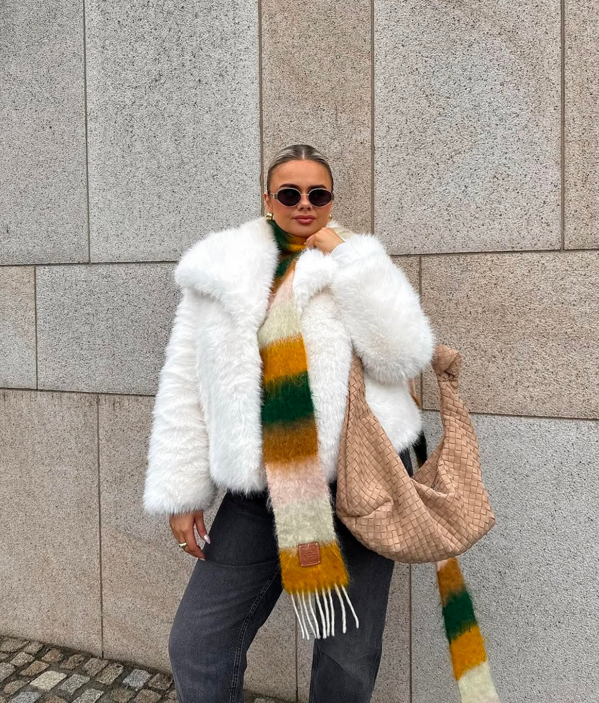 Ava | Women's Oversized Faux Fur Coat