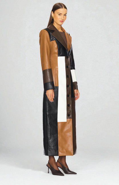ROSALINE | LEATHER COAT