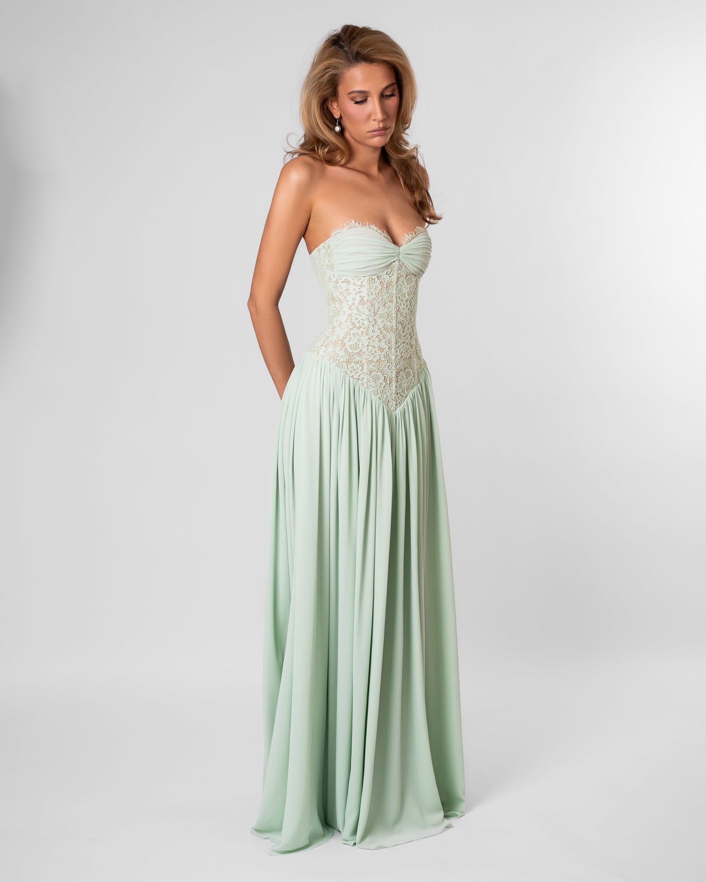 Isabella Lace Maxi Dress