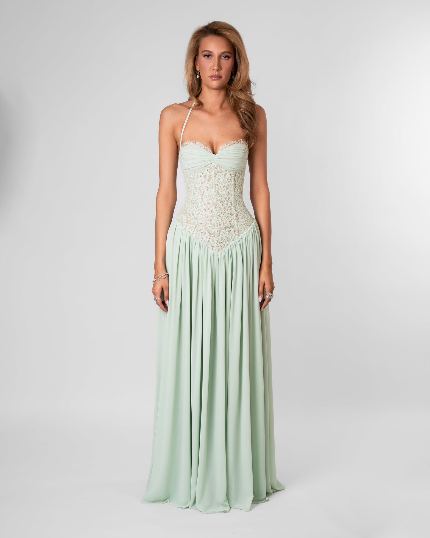 Isabella Lace Maxi Dress